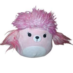 Squishmallow Squish-doos Chloe the Pink Poodle, 6” Plush B3